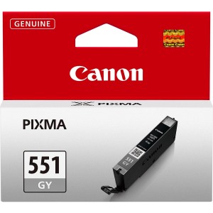 Kaseta z szarym atramentem Canon CLI-551GY