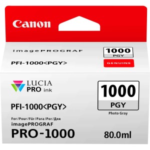 Kaseta z szarym atramentem Canon PFI-1000PGY