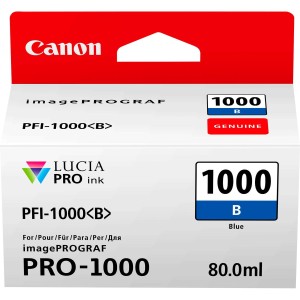 Kaseta z niebieskim atramentem Canon PFI-1000B