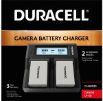 Podwójna ładowarka Duracell DRC6104 do Canon LP-E8