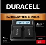 Podwójna ładowarka Duracell DRC6105 do Canon LP-E10