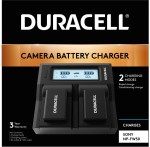 Podwójna ładowarka Duracell DRS6120 do Sony NPFW50