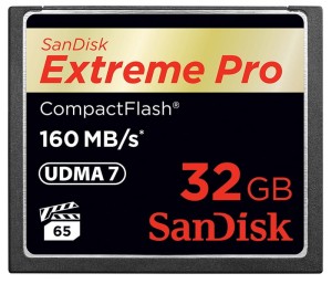 Karta pamięci SanDisk CF 32GB Extreme Pro 160Mb/s