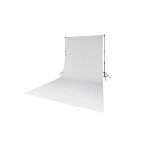 Tło tekstylne Quadralite 2.85 x 6m (białe)