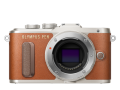 aparat-olympus-pen-e-pl8-brazowy-ez-m-14-42-ii-r-srebrny-bateria-ladowarka_1