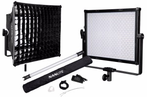 Panel LED Nanlite MixPanel 150 RGBWW + PAVOTUBE 15C + softbox