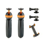 2x Mini statyw 3 Legged Thing Iggy, 2szt. adapter do GoPro oraz 1 szt. uchwyt na smartfon