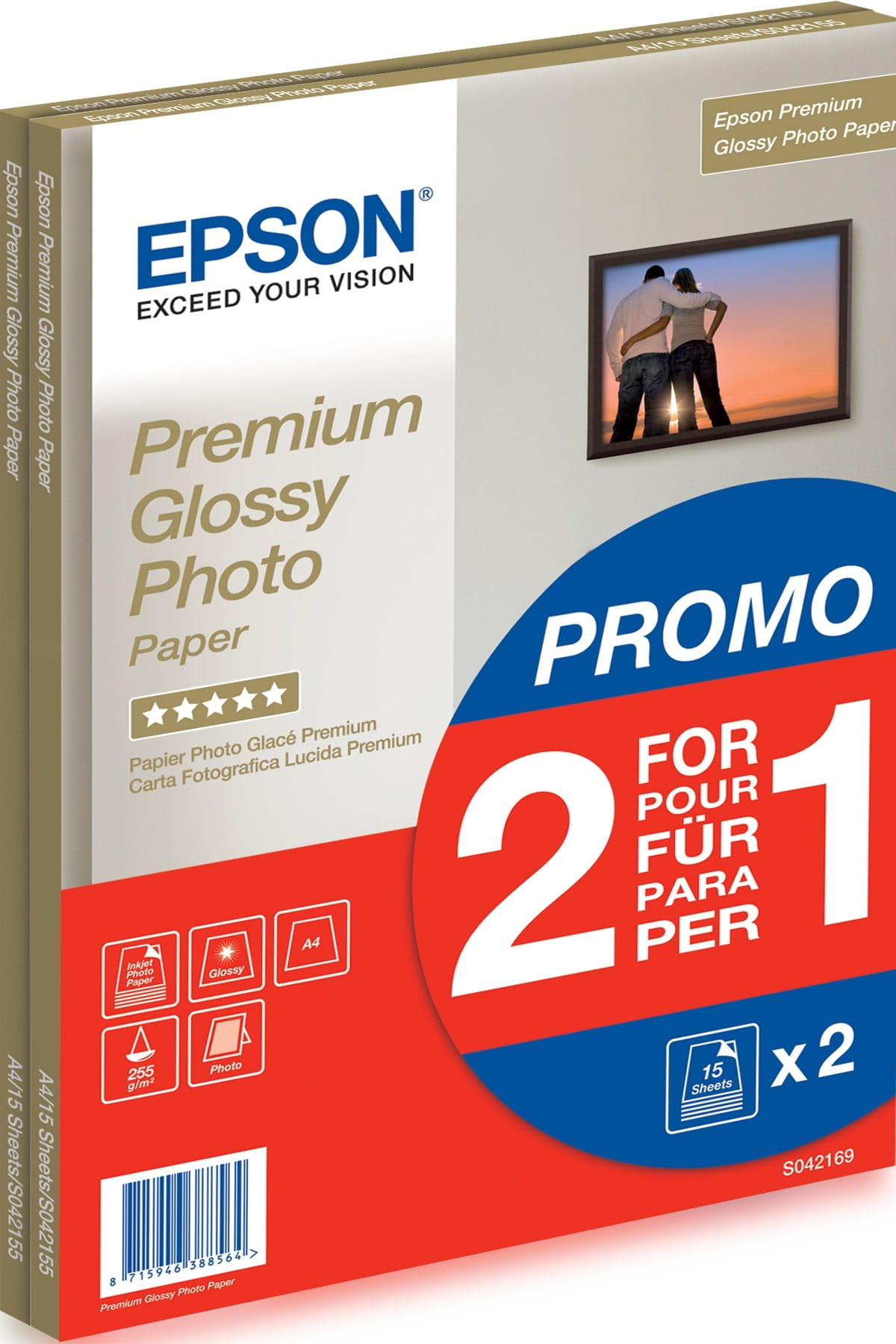 Zdjęcia - Papier Epson   Premium Glossy Photo A4 