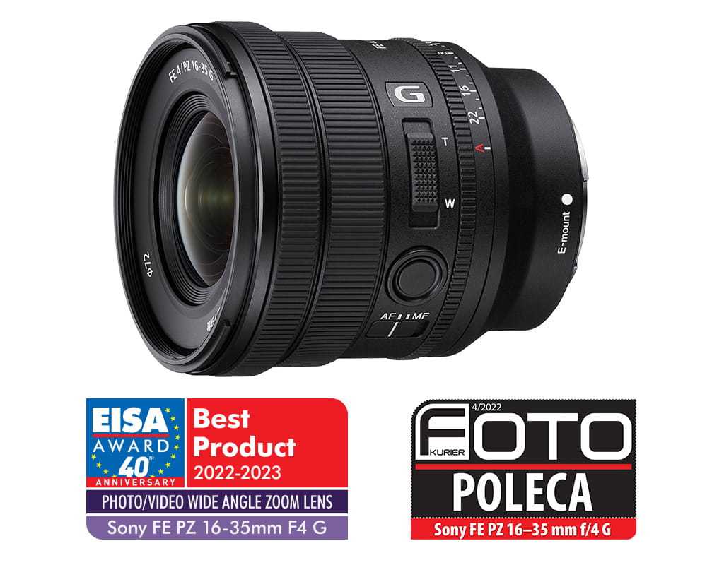 Obiektyw Sony FE PZ 16-35&nbsp;mm F4 G SELP1635G | (w magazynie)