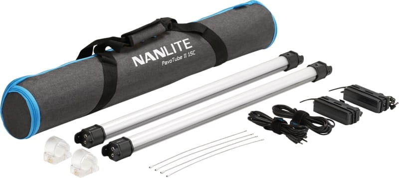 Lampa LED Nanlite Pavotube II 15C - Zestaw 2 szt.
