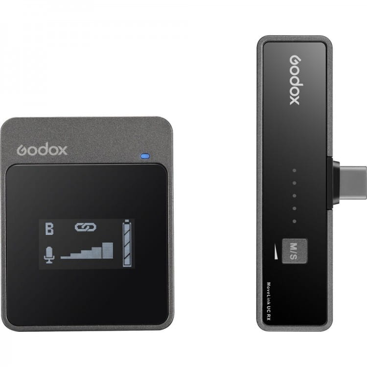 Bezprzewodowy system mikrofonowy Godox Movelink UC1 2.4GHz (USB Type-C)