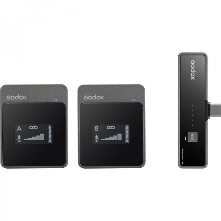 Bezprzewodowy system mikrofonowy Godox Movelink UC2 2.4GHz (USB Type-C)