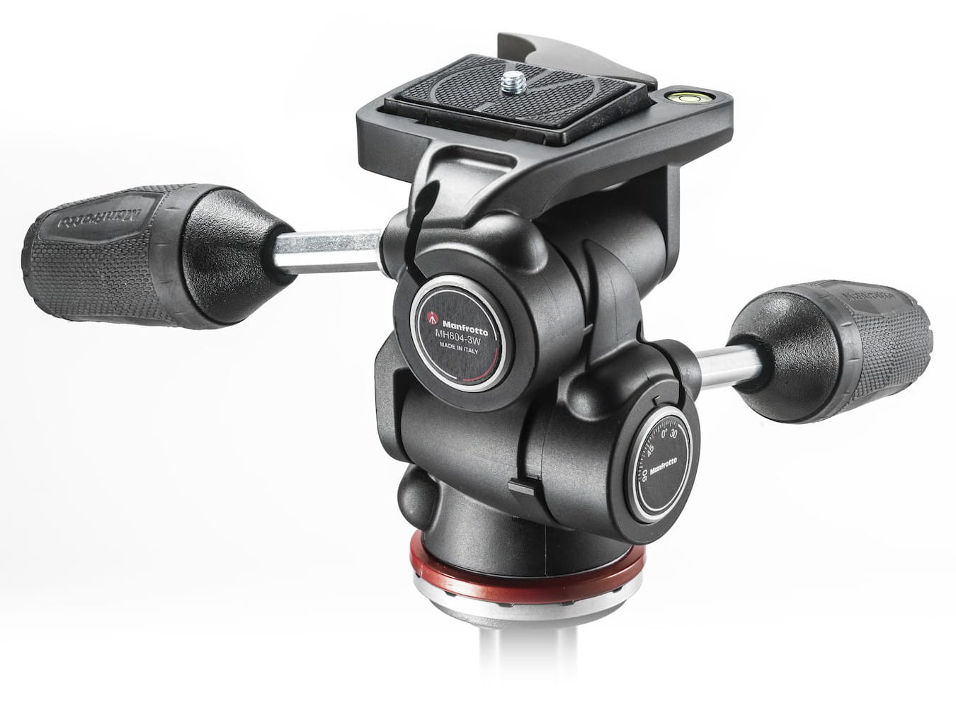 Głowica Manfrotto 804-3W, trzykierunkowa, płytka 200PL/RC2