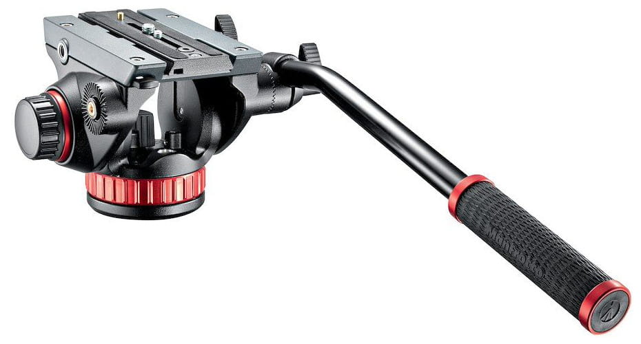 Manfrotto MVH502AH PRO VIDEO Głowica wideo z płaską bazą