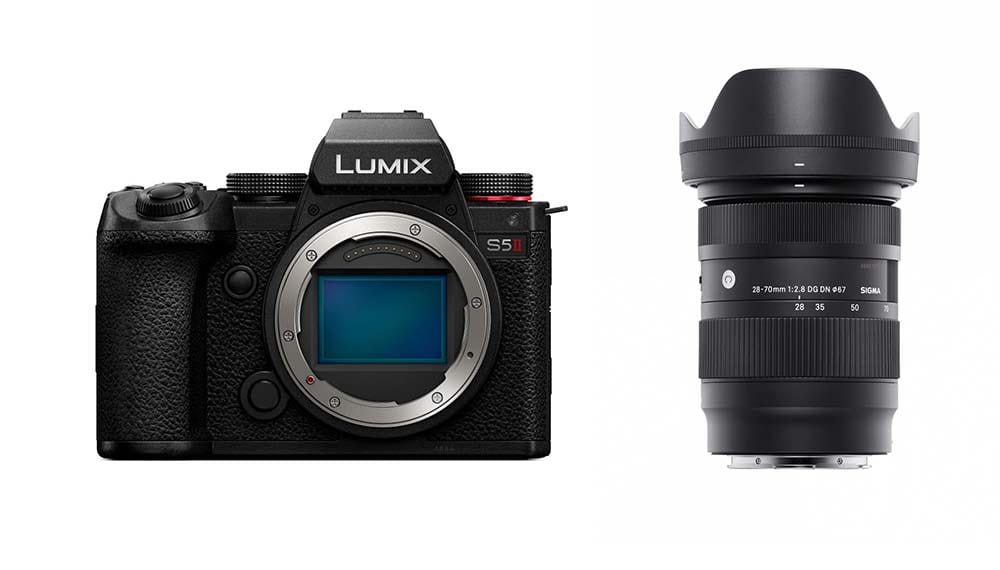 Aparat Panasonic LUMIX S5II + Sigma C 28-70mm F2.8 DG DN L-Mount