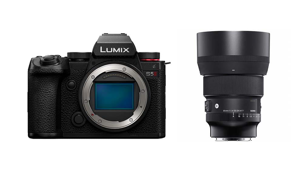 Aparat Panasonic LUMIX S5II + Sigma 85mm F1.4 DG DN Art L-Mount