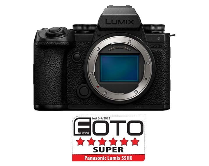 Aparat Panasonic LUMIX S5IIX body | Rozszerz gwarancję do 5 lat + kurs szybki start z rabatem 50% + cashback 420 zł
