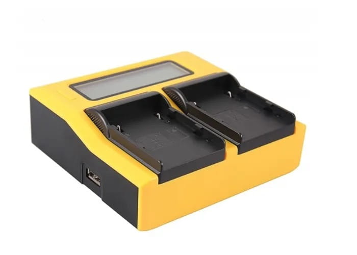 PATONA 7689 Dual LCD USB charger Canon BP-A30 EOS C200 C200B C200 PL C300 Mark II XF705 CA-CP200L