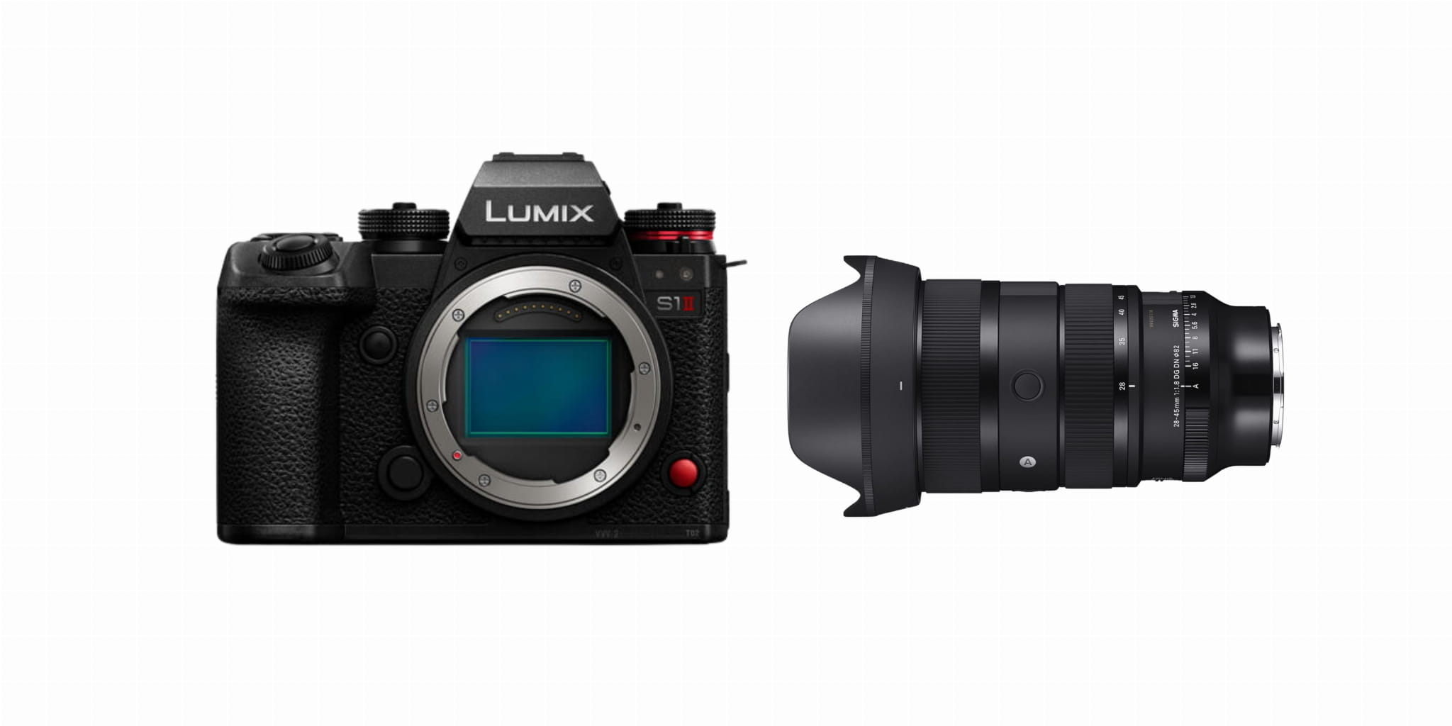 Aparat cyfrowy Panasonic LUMIX S1II + Sigma 28-45mm F1.8 DG DN Art L-Mount