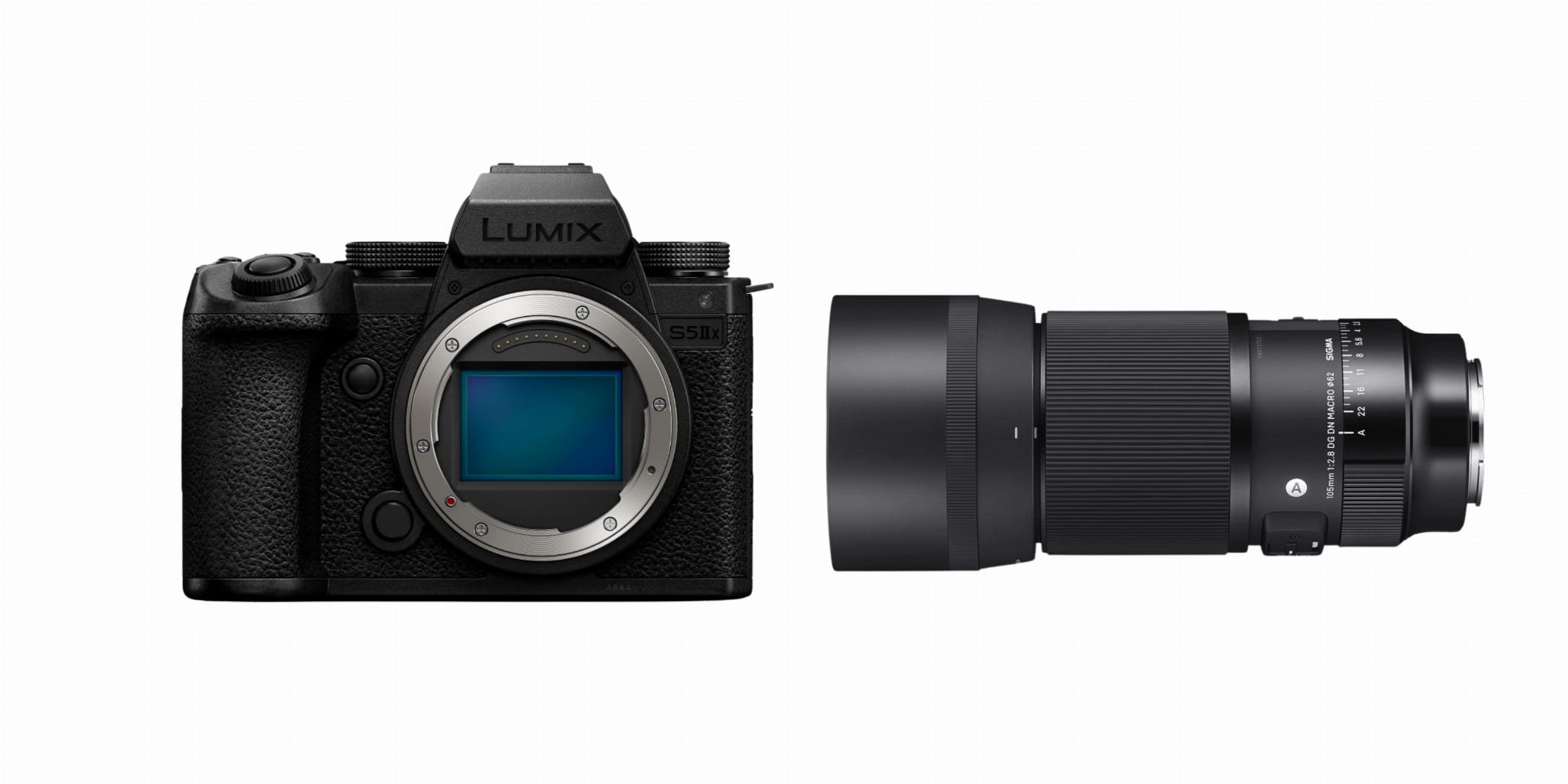 Aparat Panasonic LUMIX S5IIX + Sigma 105mm F2.8 DG DN MACRO ART Leica L