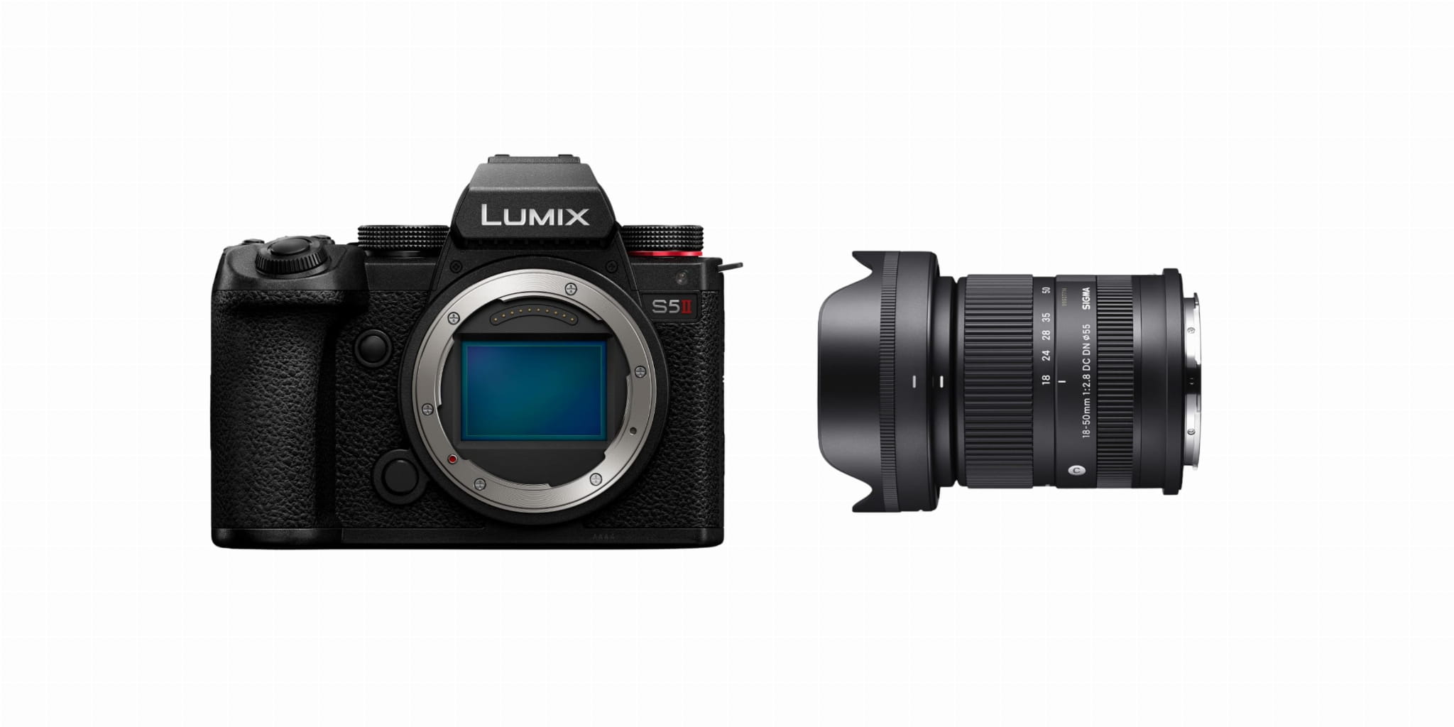 Aparat Panasonic LUMIX S5II + Sigma 18-50mm F2.8 DC DN Contemporary L-mount