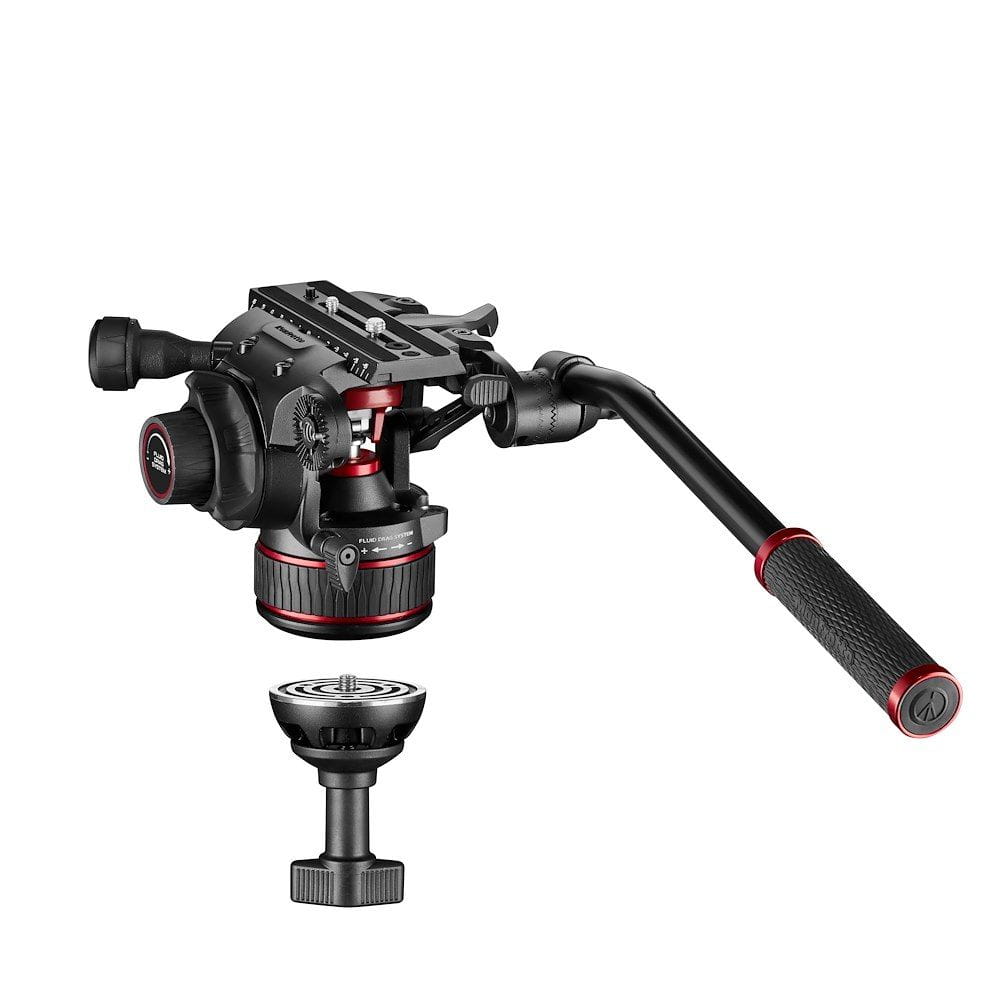 Zestaw video Manfrotto MVK608CTALL statyw 536 Carbon + głowica Nitrotech 608 + torba