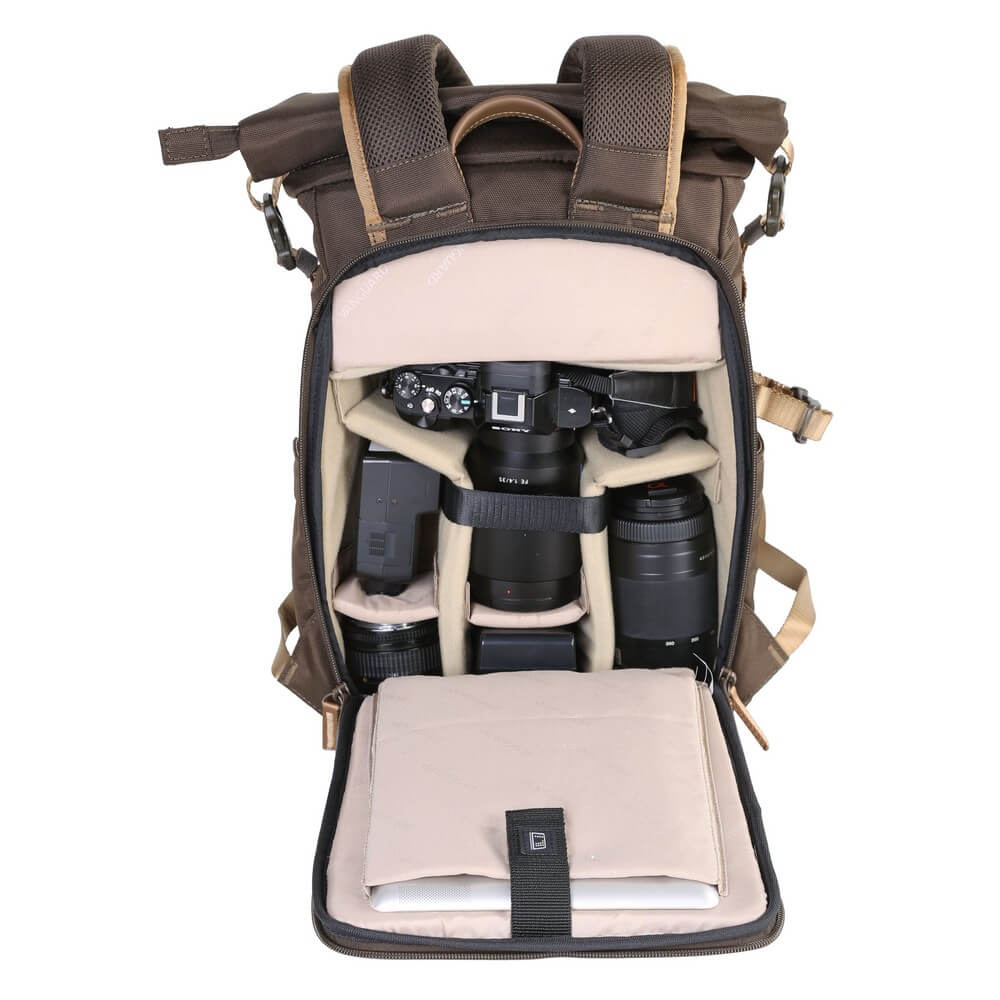 Vanguard VEO GO37M plecak typu roll-top khaki