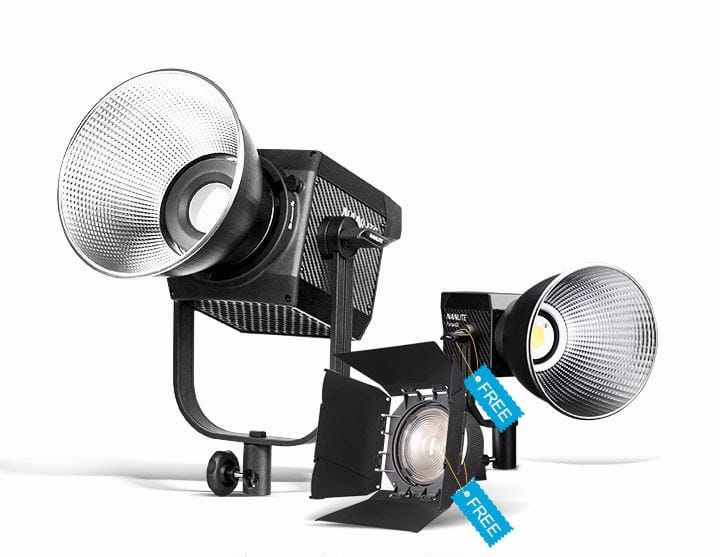 Lampa LED Nanlite Forza 500 + FL-20G FRESNEL