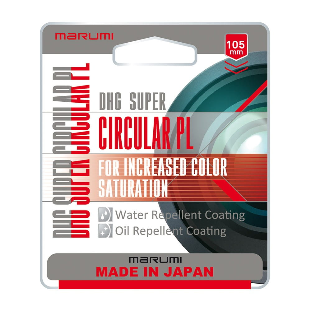 Filtr Marumi CPL Super DHG 105mm + dodaj w koszyku zestaw czyszczący 4 W 1 za 1 zł