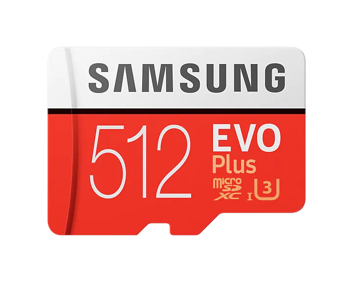 karta pamięci samsung microsd evo plus 512gb z adapterem