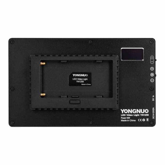 Lampa LED Yongnuo YN125 II - WB 3200 K - 5600