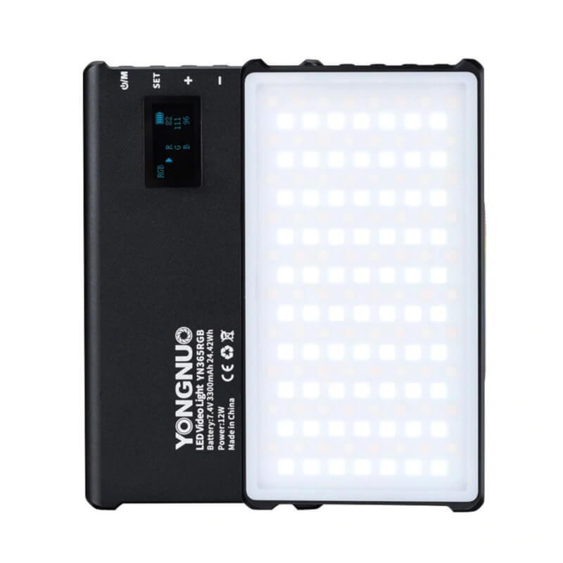 Lampa LED Yongnuo YN365 RGB - WB 2500 K - 8500 K