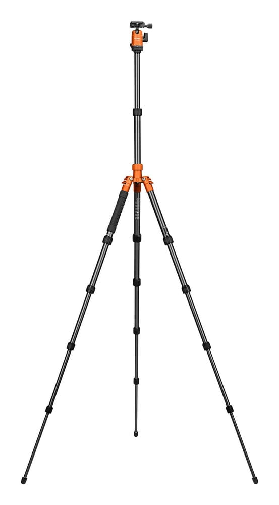 fotopro x-go gecko z głowicą kulową fph-42q - pomarańczowy