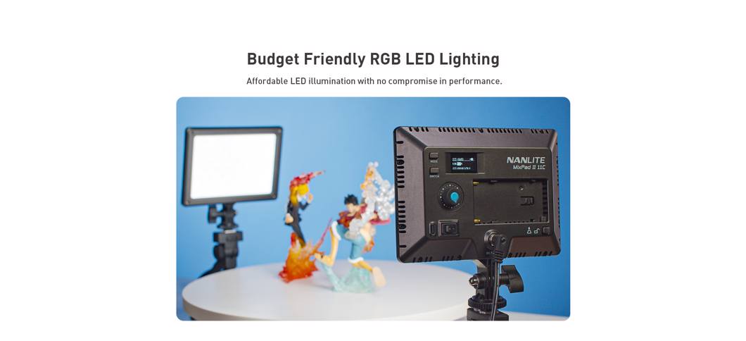 Nanlite MixPad 11C II RGBWW LED Panel