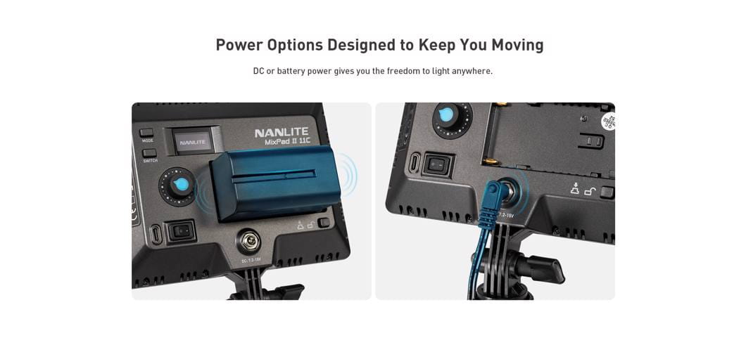 Nanlite MixPad 11C II RGBWW LED Panel