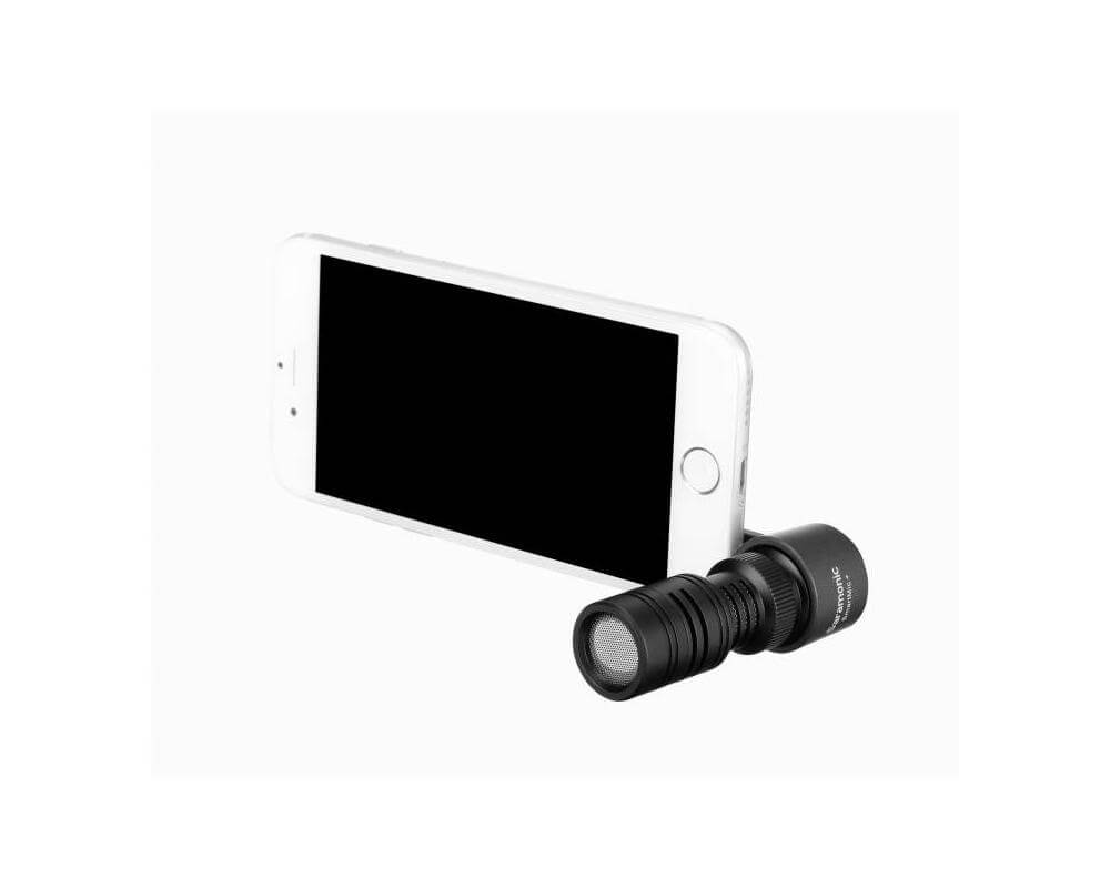 Mikrofon pojemnościowy Saramonic SmartMic+ do smartfonów ze złączem mini Jack TRRS