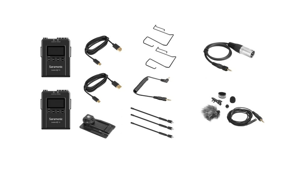 zestaw do transmisji dźwięku saramonic uwmic9s kit 1 (rx9 + tx9)
