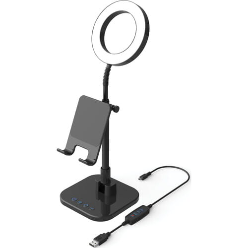 Statyw z lampą LED DigiPower Success Phone Holder