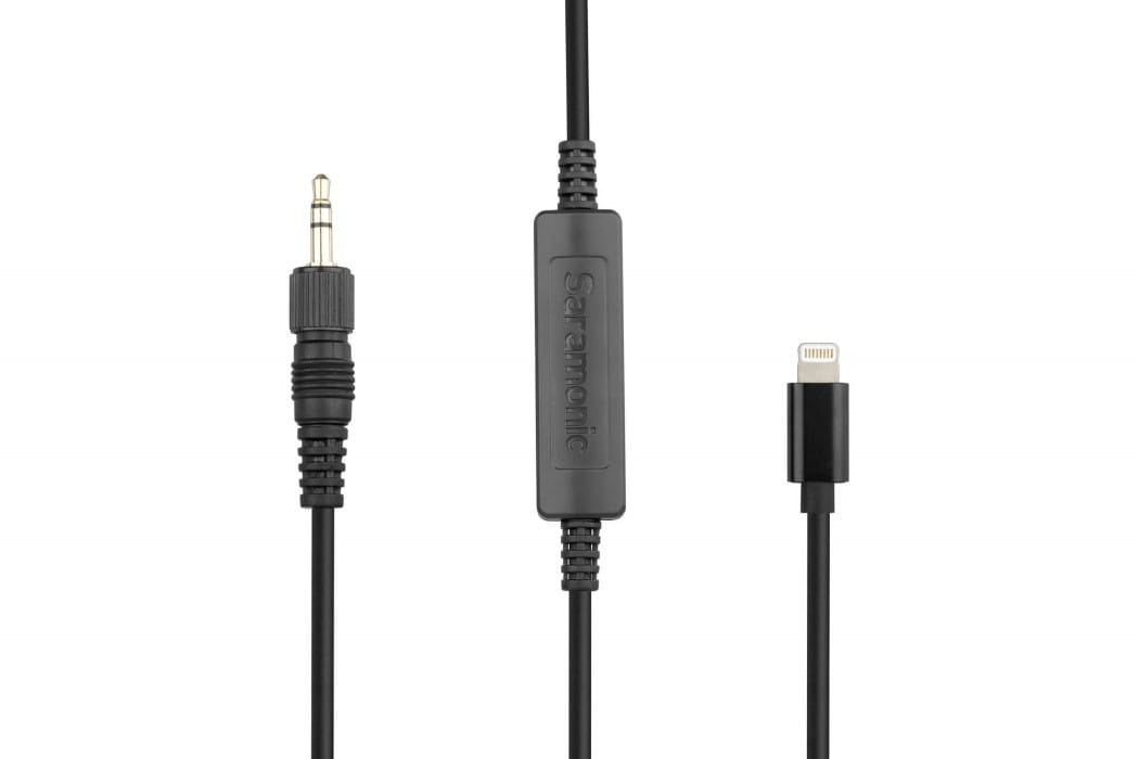 Kabel audio Saramonic LC-C35 - mini Jack TRS / Lightning