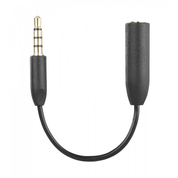 Kabel audio Saramonic SR-UC201 - mini Jack TRS żeński / mini Jack TRRS