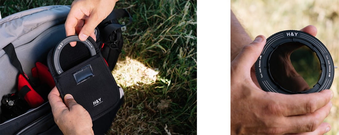 H&Y Revoring 52-72 mm - Poznaj uchwyty Revoring z wbudowanymi filtrami