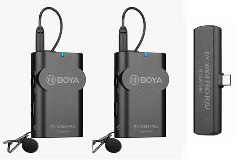 zestaw mikrofonów bezprzewodowych boya by-wm4 pro-k6