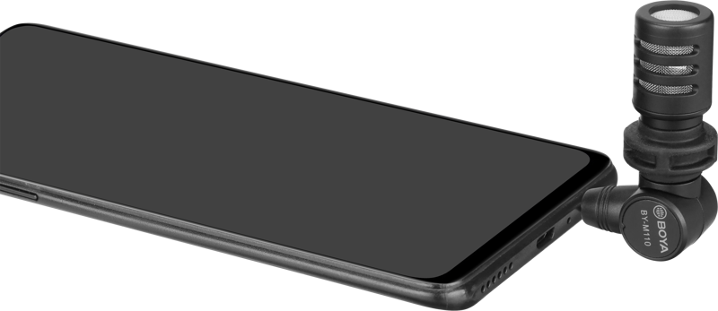mikrofon dookólny boya by-m110 trrs 3.5mm