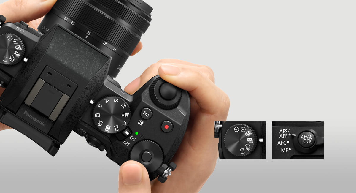 Panasonic LUMIX DMC-G7M + 12-60mm Czarny