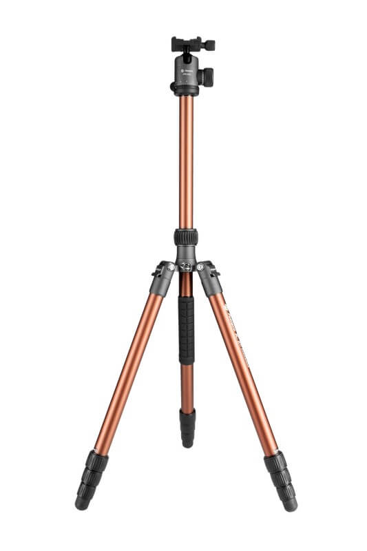 Statyw Fotopro X-go Chameleon z głowicą kulową FPH-52Q - szaro-brązowy