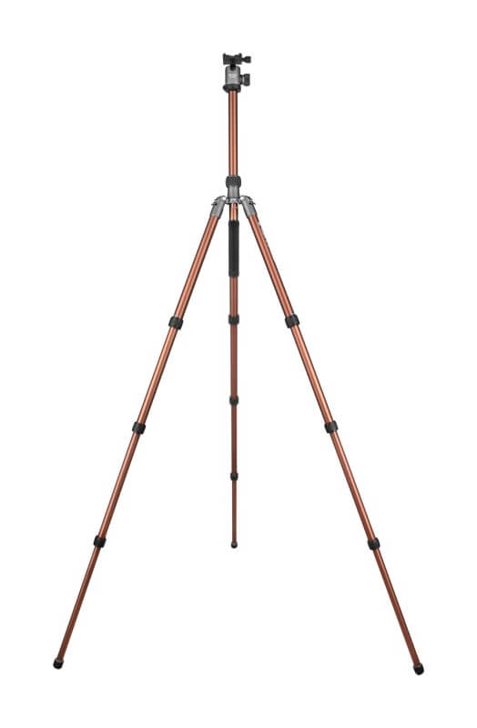 Statyw Fotopro X-go Chameleon z głowicą kulową FPH-52Q - szaro-brązowy