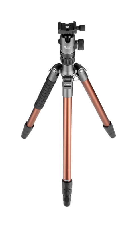Statyw Fotopro X-go Chameleon z głowicą kulową FPH-52Q - szaro-brązowy