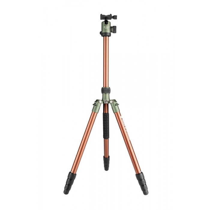 Statyw Fotopro X-go Chameleon z głowicą kulową FPH-52Q - zielono-brązowy