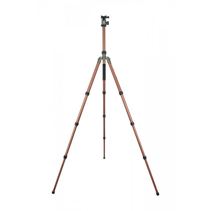 Statyw Fotopro X-go Chameleon z głowicą kulową FPH-52Q - zielono-brązowy