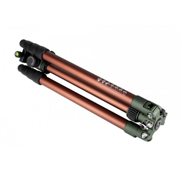 Statyw Fotopro X-go Chameleon z głowicą kulową FPH-52Q - zielono-brązowy
